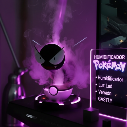 Anime Gastly Humidifier Pokemon Water Replenishing Spray Desktop