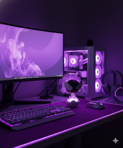 Anime Gastly Humidifier Pokemon Water Replenishing Spray Desktop