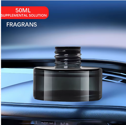 Smart Car Air Freshener AI Rechargeable Car Aroma Diffuser Smart Eyes 4 Levels of Adjustable Intelligent Car Diffuser Gift